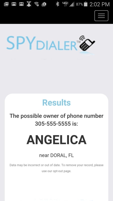 Spy Dialer Скриншот 1
