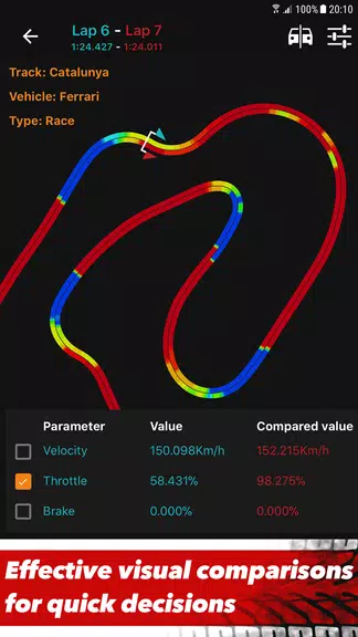 Schermata Sim Racing Telemetry 2
