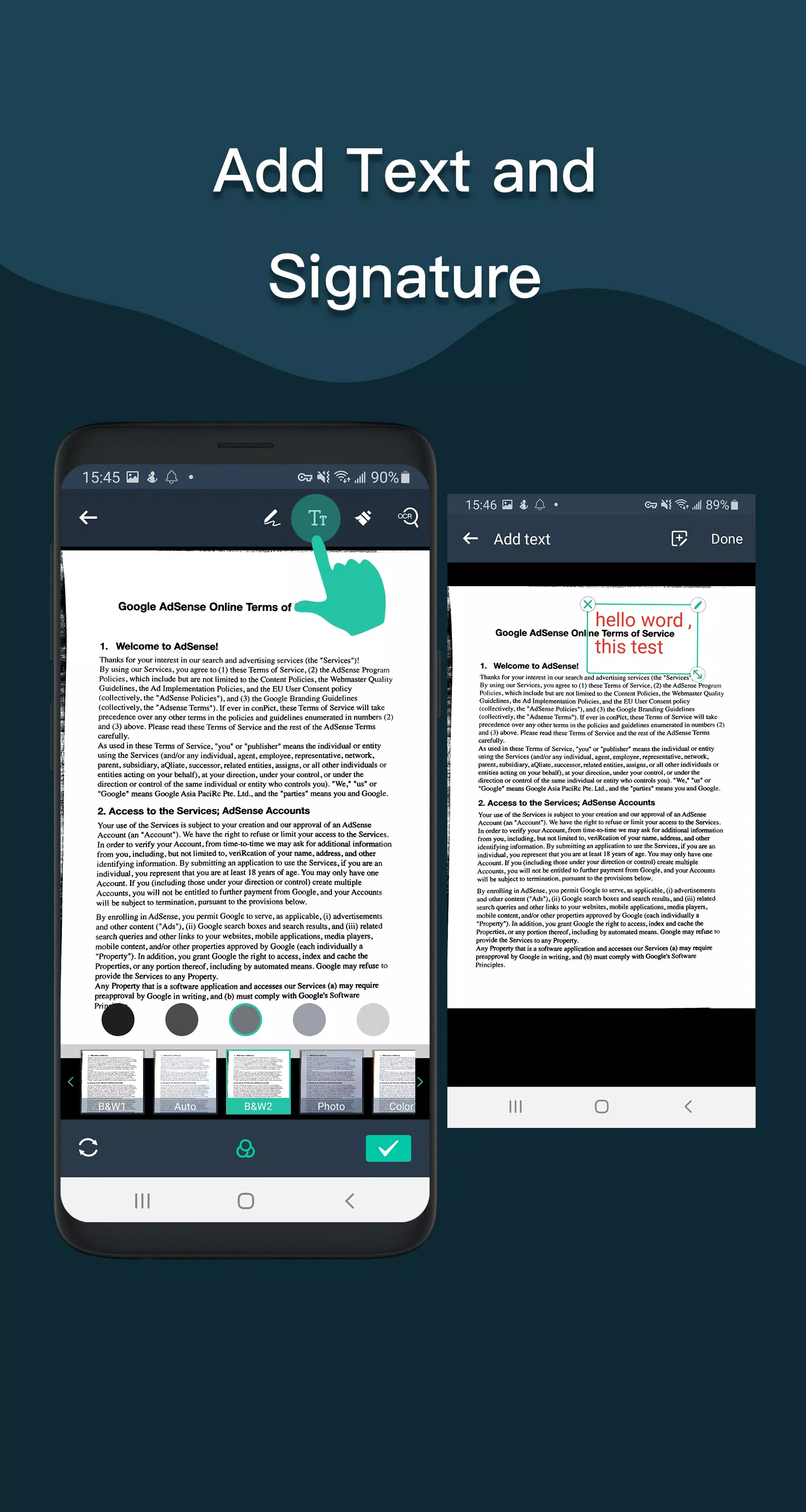 Simple Scan - PDF Scanner App Tangkapan skrin 2