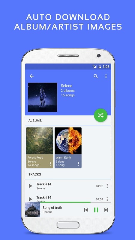 Pulsar Music Player Pro Ekran Görüntüsü 1