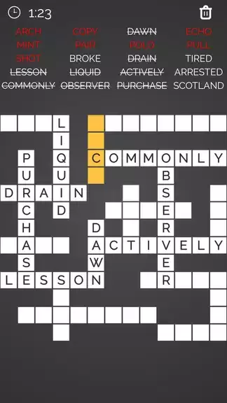 Crossword : Word Fill Screenshot 1