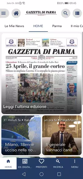 Gazzetta di Parma স্ক্রিনশট 0