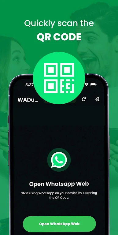 Wa Dual: Web Chat Messenger Ảnh chụp màn hình 3