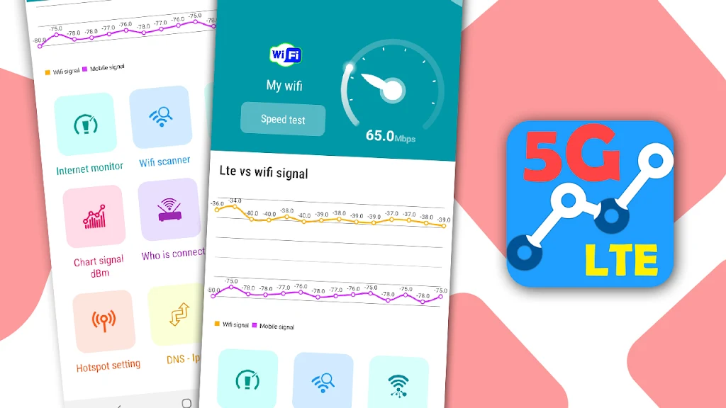 Speed Test Meter: WiFi, 5G, 4G স্ক্রিনশট 0