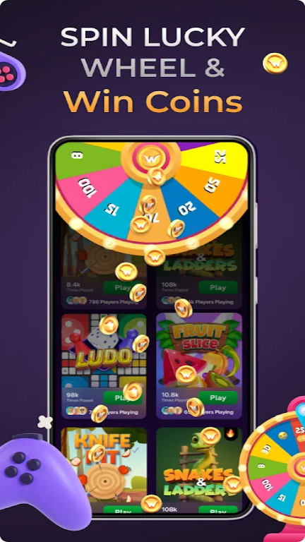 WinFree: Play & Earn WinCoins स्क्रीनशॉट 0