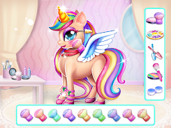 Unicorn Dress up Girls Game 스크린샷 3