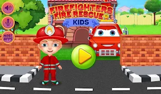 Firefighters Fire Rescue Kids Zrzut ekranu 3