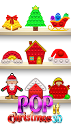 Pop It Christmas 3D Antistress ภาพหน้าจอ 0