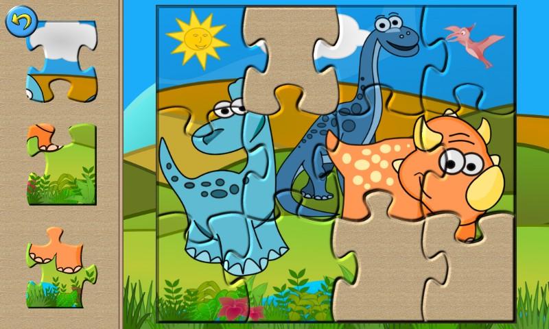 Dino Puzzle Games для детей Скриншот 3