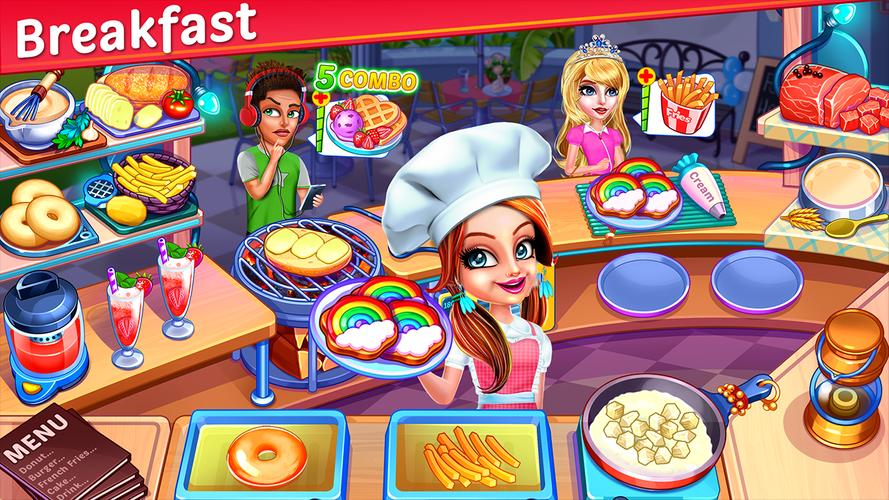 Cooking Express Cooking Games Captura de pantalla 2