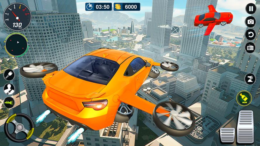 Juegos de Coches Voladores Screenshot 2