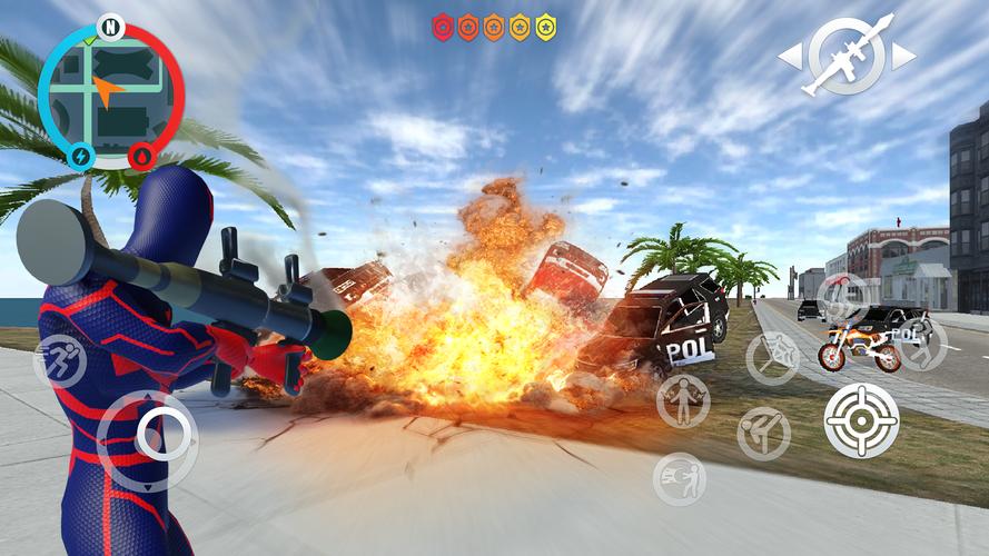 Gangster City: Hero vs Monster 螢幕截圖 1