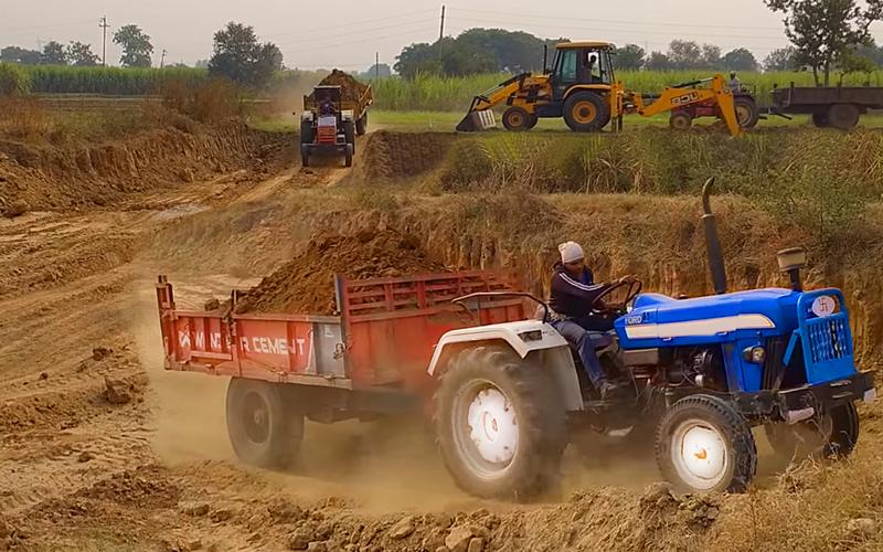 Tractor Trolley Farming Drive 스크린샷 0