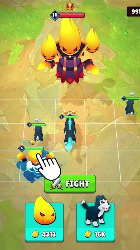 Schermata Merge Battle Tactics 1