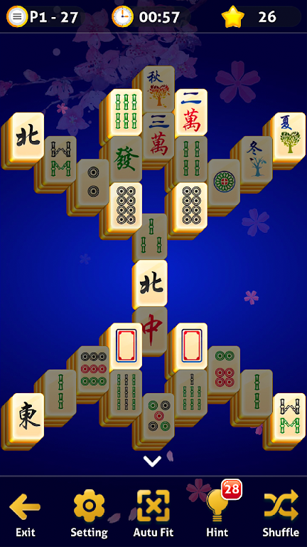 Mahjong Solitaire - Oriental Journey 螢幕截圖 2