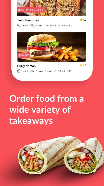 Foodhub - Online Takeaways Ảnh chụp màn hình 0