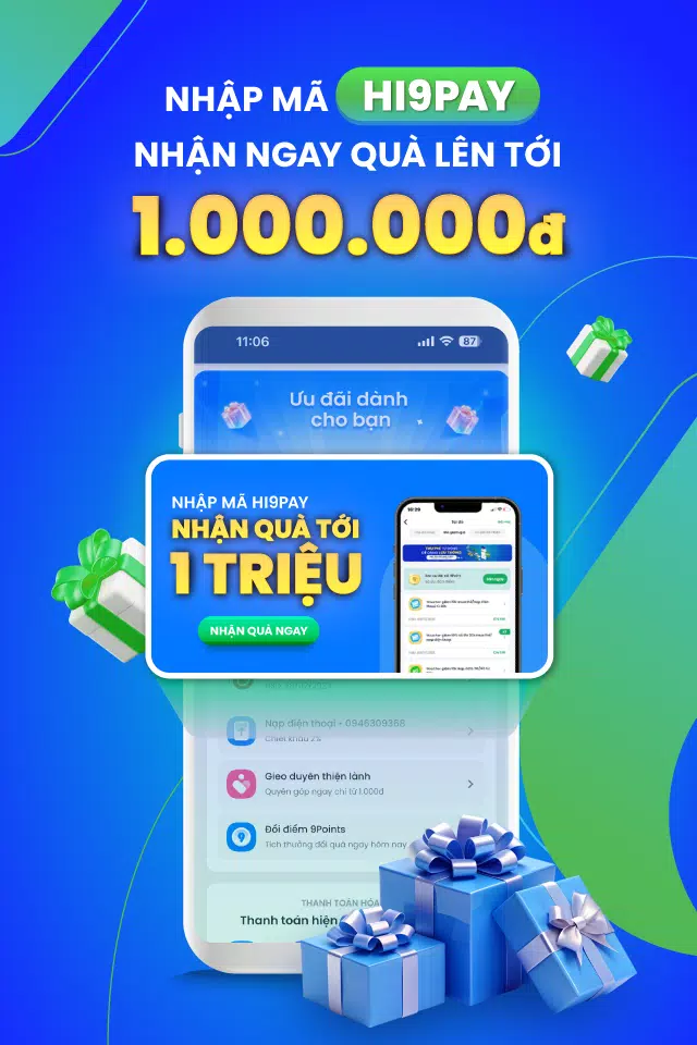 Ví điện tử 9Pay ဖန်သားပြင်ဓာတ်ပုံ 1