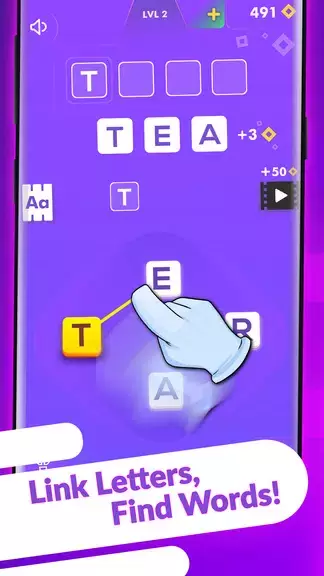 Word Hunter - Offline Word Puz 螢幕截圖 0
