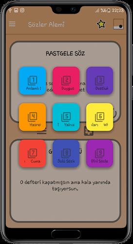 Sözler Alemi -  Durum Sözleri 螢幕截圖 2