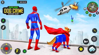 Superhero Dog Rescue Mission Captura de tela 2