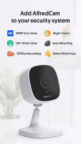 AlfredCamera Home Security app 螢幕截圖 2