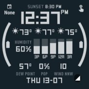 Weather for Wear OS Zrzut ekranu 0