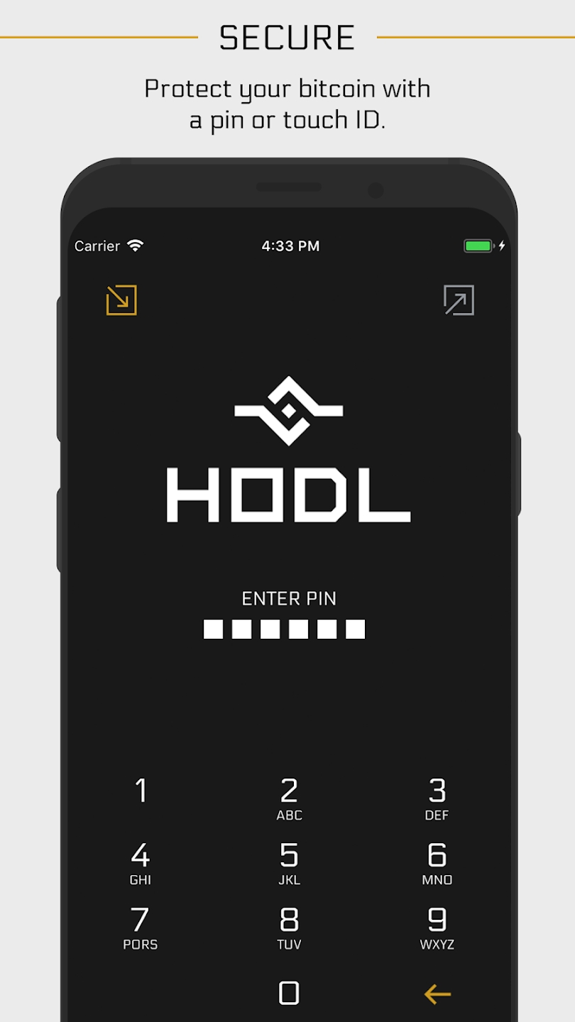 HODL Wallet ภาพหน้าจอ 0