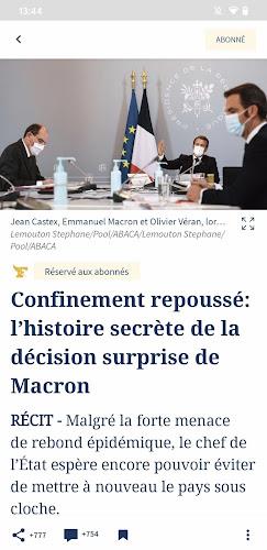 Le Figaro.fr: Actu en direct Zrzut ekranu 1