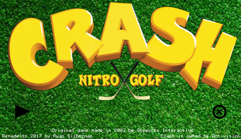 Crash Nitro Golf Ekran Görüntüsü 0