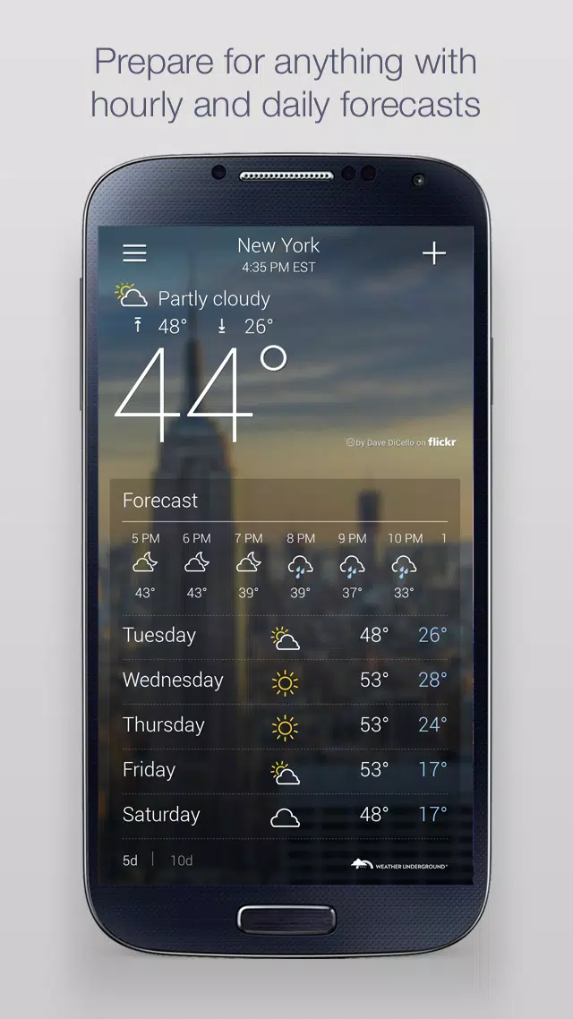 Yahoo Weather Captura de tela 1