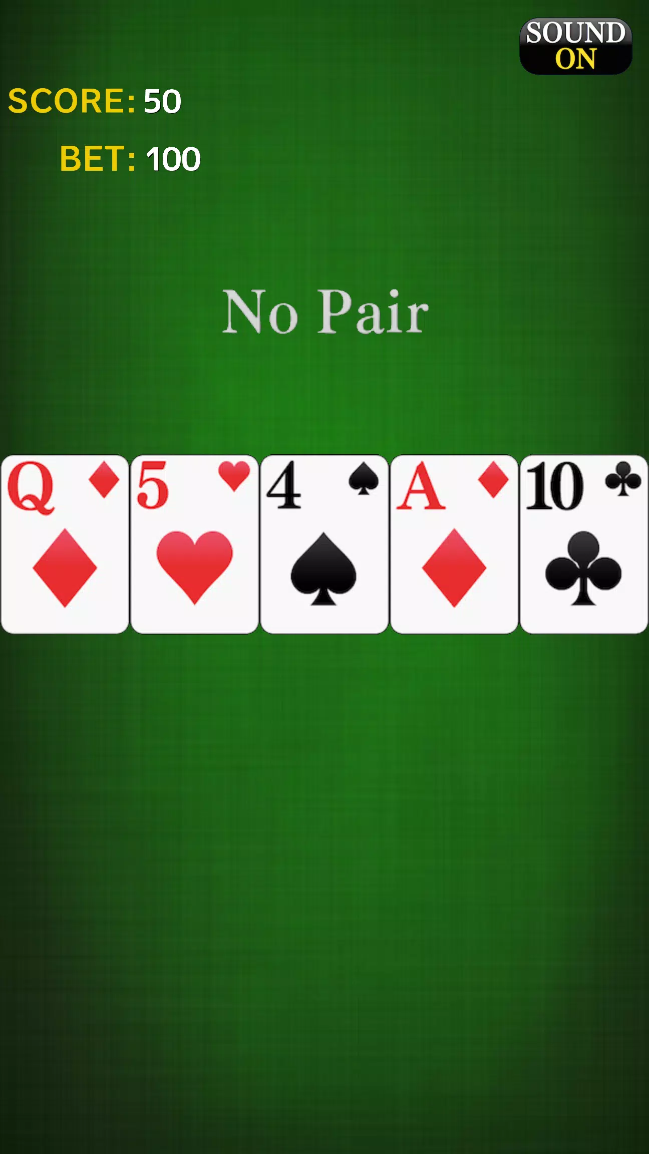 Poker - Card Game! Screenshot 2