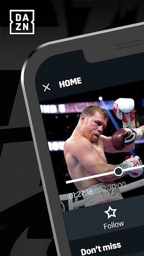 DAZN - Watch Live Sports Ekran Görüntüsü 0