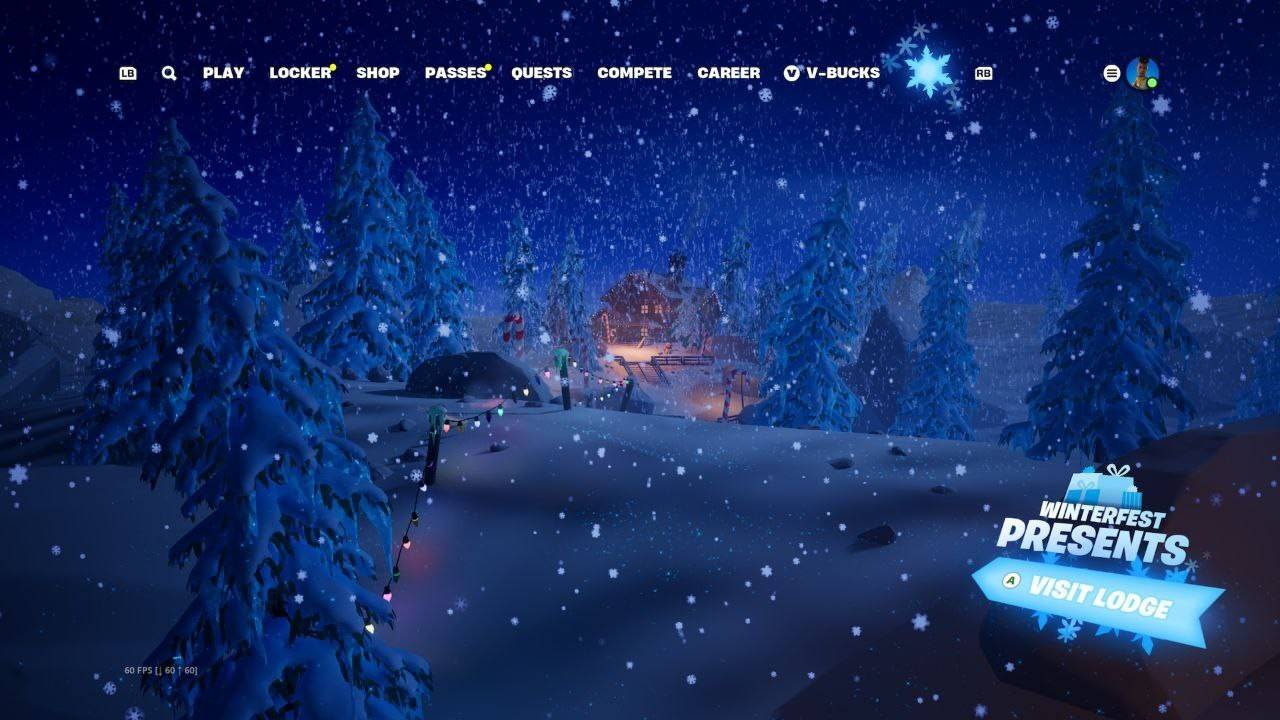 How to access Winterfest gifts in Fortnite