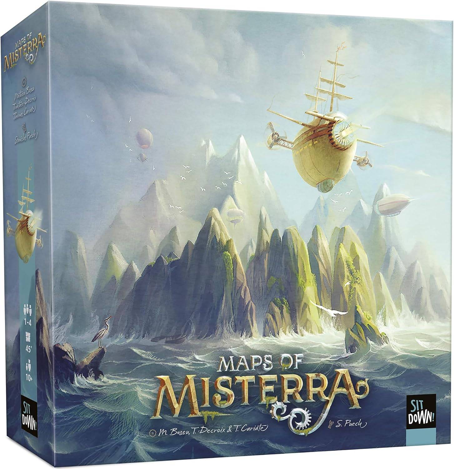 Amazon giảm giá bản đồ của trò chơi bảng Misterra xuống còn 12,99 đô la