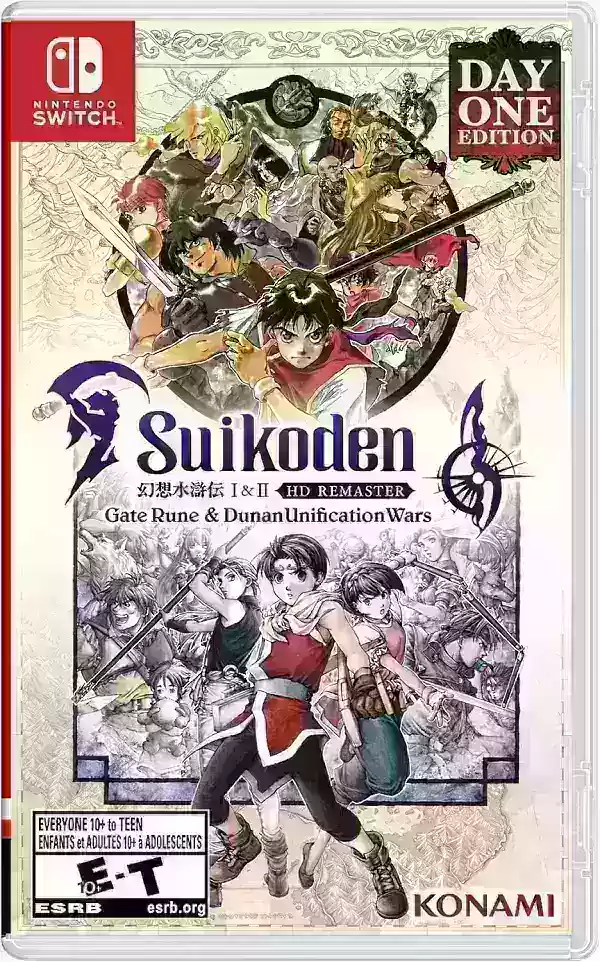Suikoden HD Remaster Switch