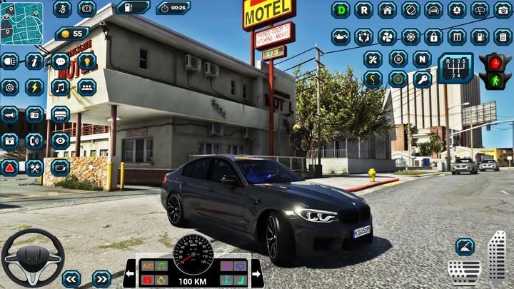 Classic Car Driver Parking 3D Screenshot 0