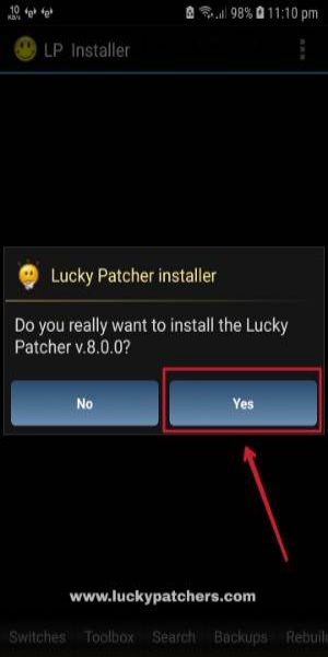 Lucky Patcher Mod Ekran Görüntüsü 0