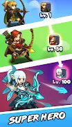 Merge Hero:Tower Defense Game Скриншот 0