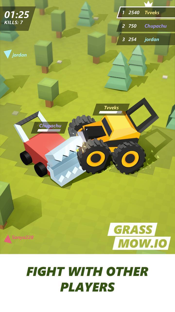 Grass mow.io - survive ภาพหน้าจอ 0