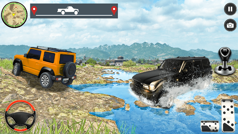 Schermata 4x4 Turbo Jeep Racing Mania 1