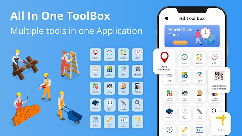 All In One Tools-Smart Toolbox Tangkapan skrin 0