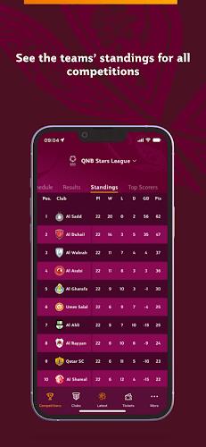 Qatar Stars League应用截图第2张