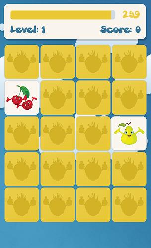 Fruits Memory Game for kids Tangkapan skrin 3