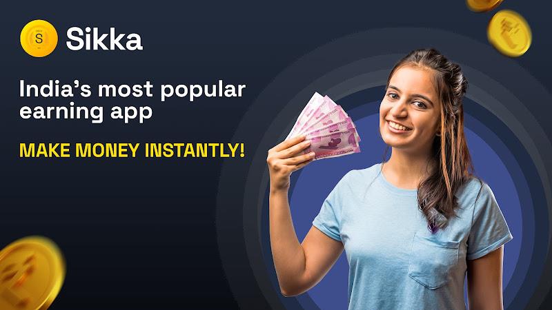 Money Earning App online Sikka Capture d'écran 0