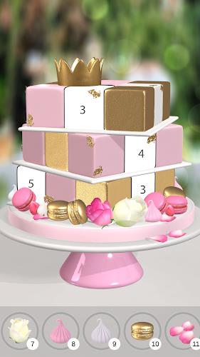 Cake Coloring 3D Capture d'écran 3