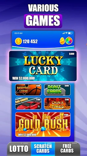 Lottery Scratchers Scratch Off ဖန်သားပြင်ဓာတ်ပုံ 0