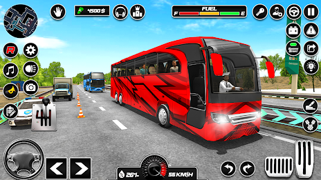 Real Bus Simulator: Bus Games Tangkapan skrin 1