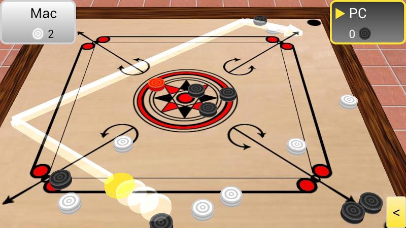 Carrom 3D Capture d'écran 1