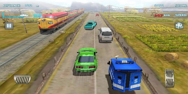 Turbo Driving Racing 3D 螢幕截圖 2