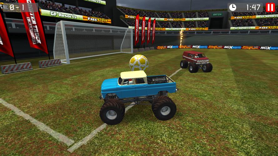 Monster Truck Soccer 螢幕截圖 1